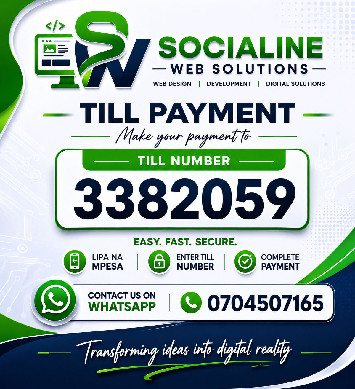 Socialine Poster